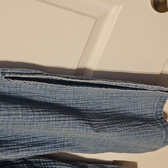 Aerie Light Blue Wide Leg Pants - Picture 12 of 12